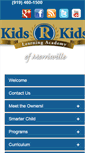 Mobile Screenshot of kidsrkidsmorrisville.com